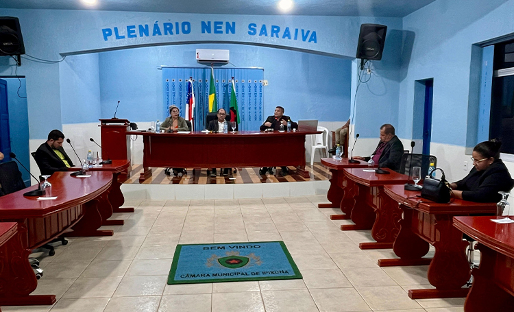 CÂMARA MUNICIPAL DE IPIXUNA: SESSÃO ORDINÁRIA DE 14 DE AGOSTO