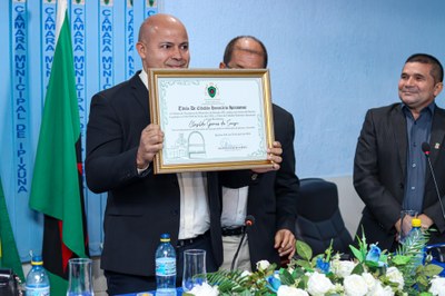 Câmara Municipal de Ipixuna concede Título de Cidadão Honorário Ipixunense ao Padre Clezildo Gomes de Souza