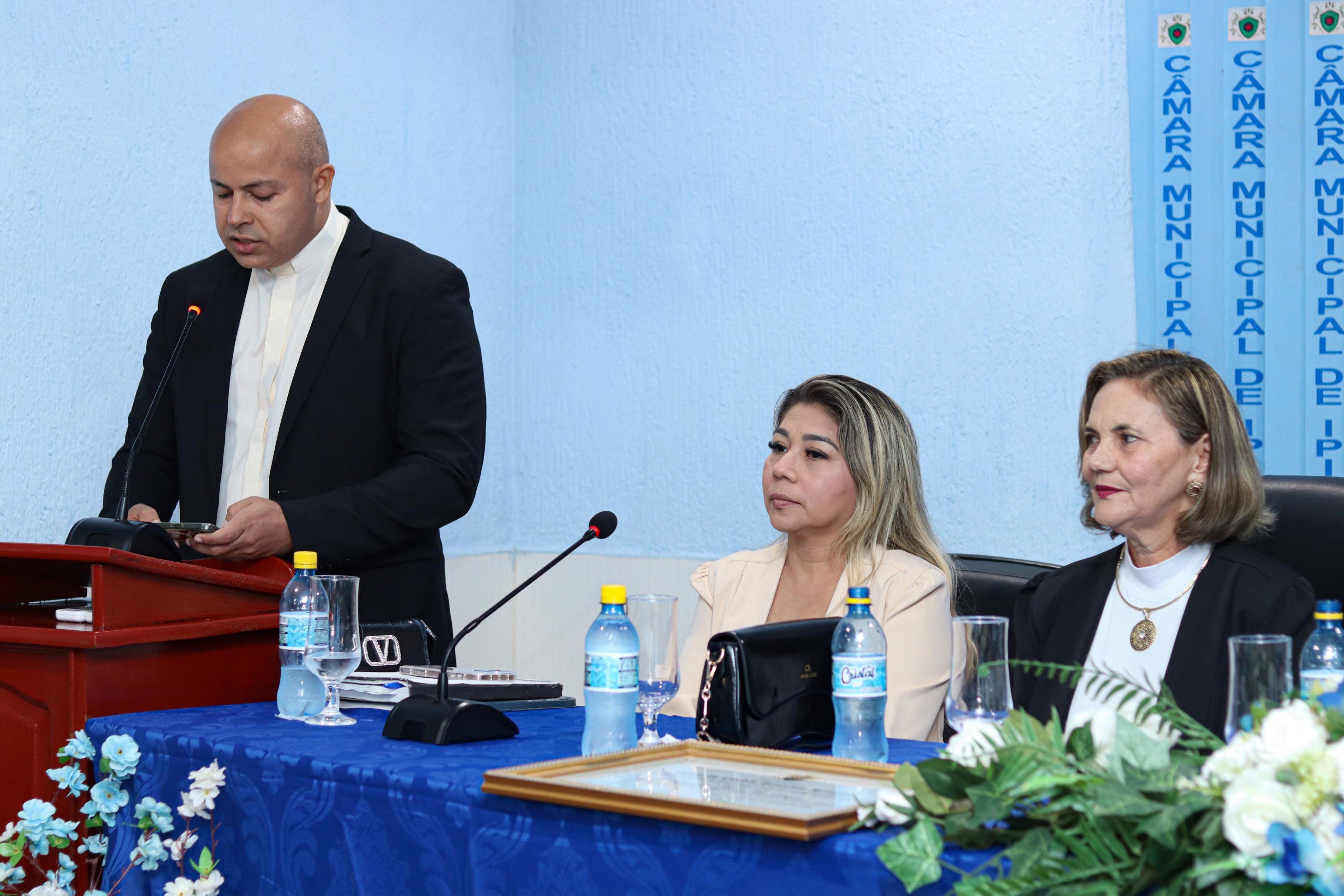 Câmara Municipal de Ipixuna concede Título de Cidadão Honorário Ipixunense ao Padre Clezildo Gomes de Souza