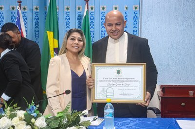 Câmara Municipal de Ipixuna concede Título de Cidadão Honorário Ipixunense ao Padre Clezildo Gomes de Souza